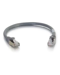 C2G Cat6a SSTP 0.3m networking cable Grey S/FTP (S-STP)
