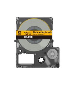 Epson C53S672073 label-making tape Black on yellow