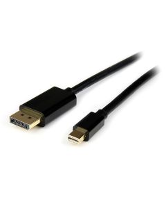 StarTech.com 4m (13ft) Mini DisplayPort to DisplayPort 1.2 Cable - 4K x 2K UHD Mini DisplayPort to DisplayPort Adapter Cable - Mini DP to DP Cable for Monitor - mDP to DP Converter Cord