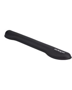 StarTech.com Foam Keyboard Wrist Rest for Ergonomic Typing Support - Padded Non-Slip Keyboard Cushion - Laptop or Desktop Computer Keyboard Wrist, Hand & Arm Rest - Soft Black Nylon Rest Pad