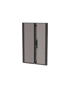 APC NetShelter SX Colocation 20U 600mm Wide Perforated Split Doors Black