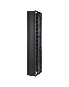 APC Valueline, Vertical Cable Manager for 2 & 4 Post Racks, 84"H X 12"W, Double-Sided with Doors