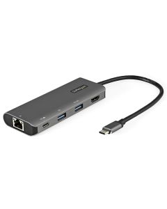 StarTech.com USB C Multiport Adapter - 10Gbps USB Type-C Mini Dock with 4K 30Hz HDMI - 100W Power Delivery Passthrough - 3-Port USB Hub, GbE - USB 3.1/3.2 Gen 2 Laptop Dock - 10" Cable