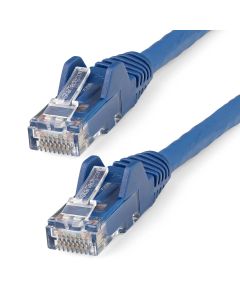 StarTech.com 3m CAT6 Ethernet Cable - LSZH (Low Smoke Zero Halogen) - 10 Gigabit 650MHz 100W PoE RJ45 10GbE UTP Network Patch Cord Snagless with Strain Relief - Blue, CAT 6, ETL Verified, 24AWG