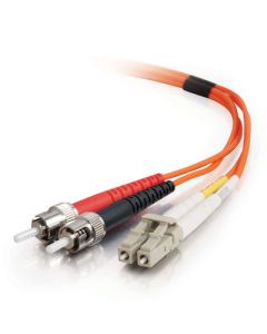 C2G 85497 InfiniBand/fibre optic cable 10 m LC ST OFNR Orange