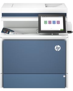 HP Color LaserJet Enterprise MFP 5800f Printer, Print, copy, scan, fax, Automatic document feeder; Optional high-capacity trays; Touchscreen; TerraJet cartridge