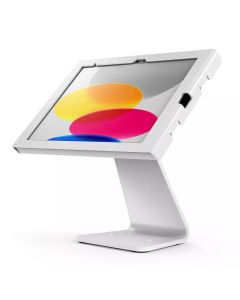 Compulocks iPad 10.9" 10th Gen Swell Enclosure Rotating Counter Stand White