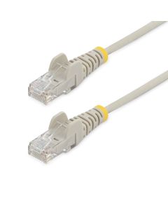 StarTech.com 0.5 m CAT6 Cable - Slim - Snagless RJ45 Connectors - Grey
