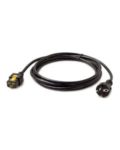 APC Power Cord, Locking C19 to CEE/7 Schuko, 3.0m