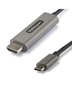 StarTech.com 10ft (3m) USB C to HDMI Cable 4K 60Hz w/HDR10 - Ultra HD USB Type-C to 4K HDMI 2.0b Video Adapter Cable - USB-C to HDMI HDR Monitor/Display Converter - DP 1.4 Alt Mode HBR3