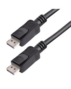 StarTech.com 2m (6ft) DisplayPort 1.2 Cable - 4K x 2K Ultra HD VESA Certified DisplayPort Cable - DP to DP Cable for Monitor - DP Video/Display Cord - Latching DP Connectors