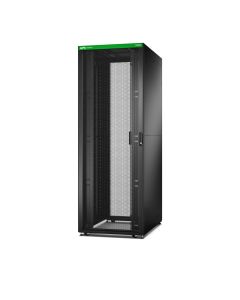 APC Easy Rack, 48U, Black, With Roof, Castors, Feet, 4 Brackets, and Side Panels, No Bottom, 2258H x 800W x 1200D mm