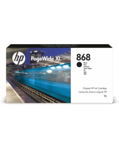 HP 868 1-liter Black PageWide XL Ink Cartridge