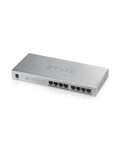 Zyxel GS1008HP Unmanaged Gigabit Ethernet (10/100/1000) Power over Ethernet (PoE) Silver
