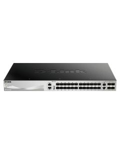 D-Link 24 x SFP ports Layer 3 Stackable Managed Gigabit Switch