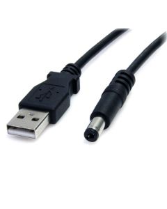 StarTech.com USB to 5.5mm Power Cable - Type M Barrel - 3 ft