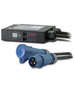 APC In-Line Current Meter, 16A, 230V, IEC309-16A, 2P+G power distribution unit (PDU) Black