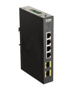D-Link DIS-100G-6S network switch Unmanaged Gigabit Ethernet (10/100/1000) Black