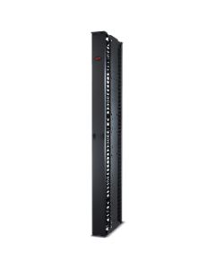 APC Performance,Vertical Cable Manager for 2 & 4 Post Racks, 84"H x 6"W, Double-Sided with Doors