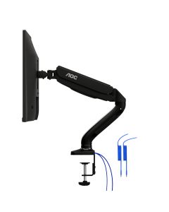 AOC AS110DX monitor mount / stand 81.3 cm (32") Desk Black