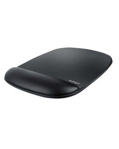StarTech.com Mouse Pad with Hand rest, 6.7x7.1x 0.8in (17x18x2cm), Ergonomic Mouse Pad with Wrist Support, Desk Wrist Pad w/ Non-Slip PU Base, Cushioned Gel Mouse Pad w/ Palm Rest