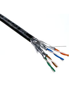 CAT6A S/FTP B2CA 500M RL BK