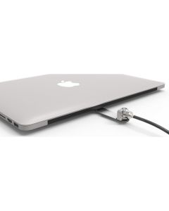 Compulocks Blade Universal Lock Slot Adapter with Keyed Cable Lock Silver