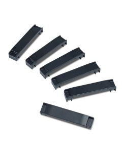 APC NetShelter Cable Management, Vertical Cable Manager, Cable Retainer, for NetShelter SX 750mm W, Set of 6, 109 x 13 x 23 mm