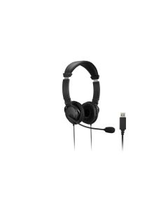 Kensington HiFi USB Headphones with Mic and Volume Control Buttons