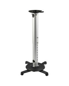 StarTech.com Universal Ceiling Projector Mount - Heavy Duty Height Adjustable/Extendable Pole Mount 5-22.7" from Ceiling - 33lb (15kg) - Tilt/Rotate - Hanging Projector Mount w/ Bracket