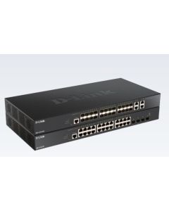 D-Link DXS-1210-28S network switch Managed L2/L3 10G Ethernet (100/1000/10000) 1U Black