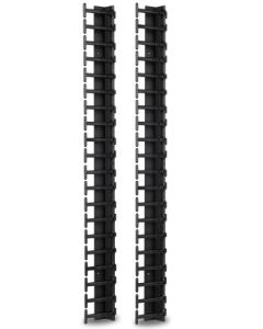 APC NetShelter Cable Management, Vertical Cable Manager, for NetShelter SX 600mm Wide 42U, Set of 2, 107 x 889 x 45 mm