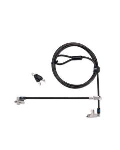 Kensington Slim N17 2.0 Keyed Dual Laptop Lock (25 Pack) - Master Keyed FT