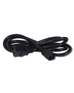 APC C19/C14 2m Black C14 coupler C19 coupler