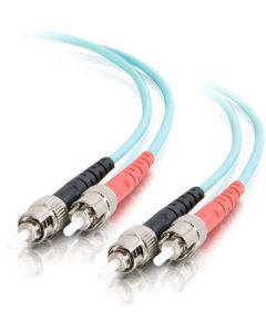 C2G 85504 InfiniBand/fibre optic cable 1 m ST OFNR Turquoise