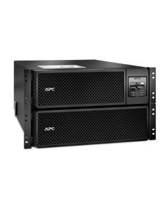 APC Smart-UPS On-Line SRT10KRMXLI - 10kW/VA, 6x C13 + 4x C19 + hardwire 1 phase output, rack mountable, Embedded NMC