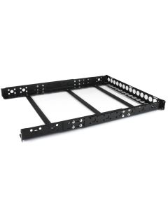 StarTech.com 1U Fixed 19" Adjustable Depth Universal Server Rack Rails