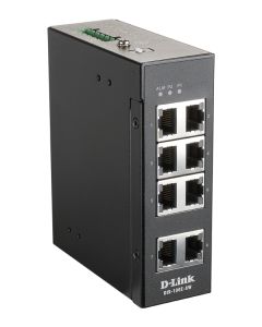 D-Link DIS-100E-8W network switch Unmanaged L2 Fast Ethernet (10/100) Black