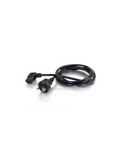 C2G 2m 90° Power Cord Black