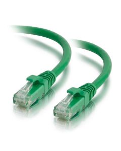 C2G 3m Cat5e Booted Unshielded (UTP) Network Patch Cable - Green