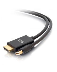 C2G 6ft Mini DisplayPort[TM] Male to HDMI[R] Male Passive Adapter Cable - 4K 30Hz