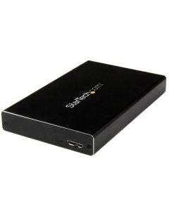 StarTech.com USB 3.0 Universal 2.5in SATA III or IDE Hard Drive Enclosure with UASP - Portable External SSD / HDD