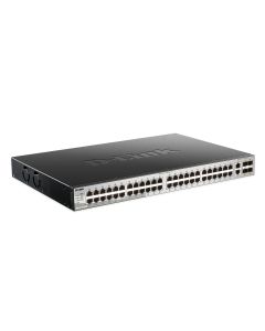D-Link DGS-3130-54TS Managed L3 Gigabit Ethernet (10/100/1000) Black, Grey