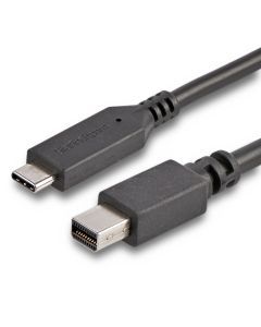 StarTech.com 6 ft. (1.8 m) USB-C to Mini DisplayPort Cable - 4K 60Hz - Black
