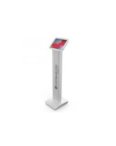 Compulocks iPad 10.2" Space Enclosure Brandable Floor Stand White