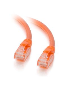 C2G 1.5m Cat5e Booted Unshielded (UTP) Network Patch Cable - Orange