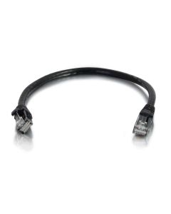 C2G 0.5m Cat6 Booted Unshielded (UTP) Network Patch Cable - Black