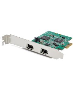 StarTech.com 2-Port PCI Express FireWire Card - PCIe FireWire 1394a Adapter