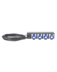 APC Rack PDU Extender, Basic, 2U, 32A, 230V, (4) IEC 309-32 power distribution unit (PDU) 4 AC outlet(s) Black