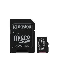 Kingston Technology 256GB micSDXC Canvas Select Plus 100R A1 C10 Card + ADP